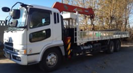 Truck-mounted crane